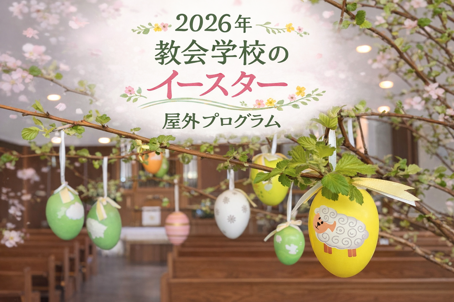 4月8日　教会学校のイースター２０２６のイメージ画像